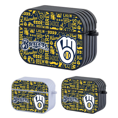 Milwaukee Brewers MLB Journey to Take Victory Apple Airpods Pro 3 Case-Carneyforia