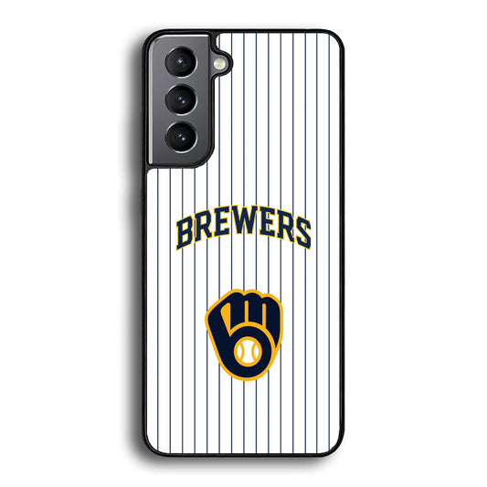Milwaukee Brewers Shine of White Samsung Galaxy A15 Case - Carneyforia
