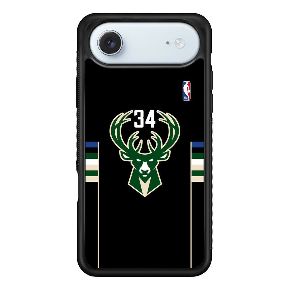 Milwaukee Bucks 34 Pride iPhone 17 Air Case