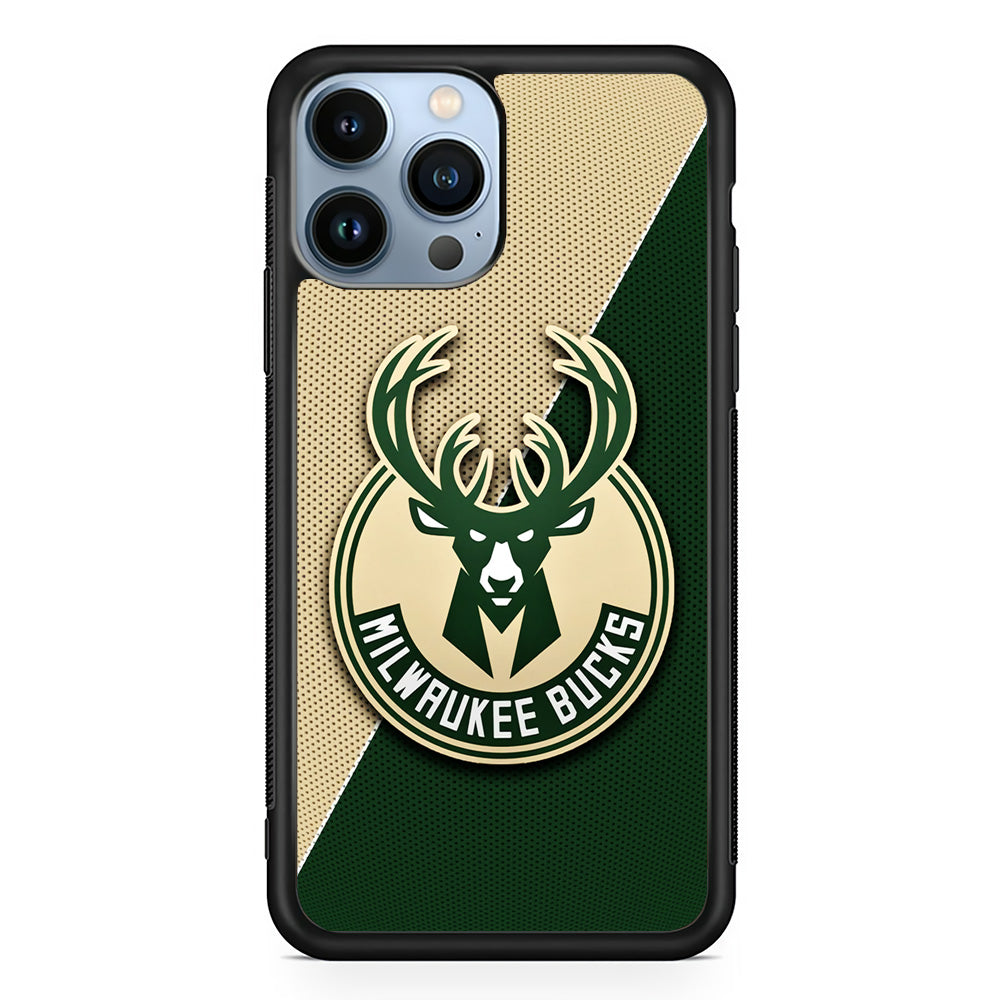 Milwaukee Bucks Two Side Colour iPhone 13 Pro Max Case