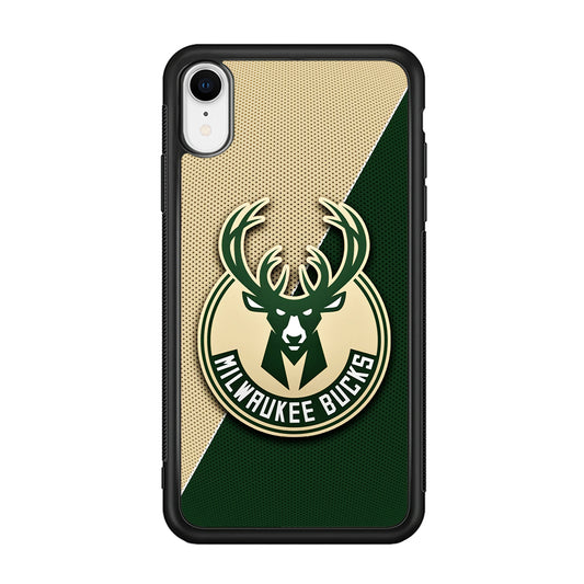 Milwaukee Bucks Two Side Colour iPhone XR Case