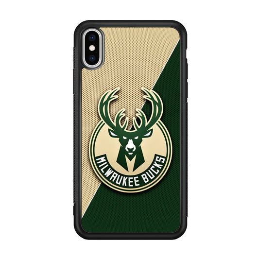 Milwaukee Bucks Two Side Colour iPhone X Case