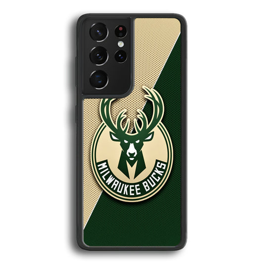 Milwaukee Bucks Two Side Colour Samsung Galaxy S21 Ultra Case