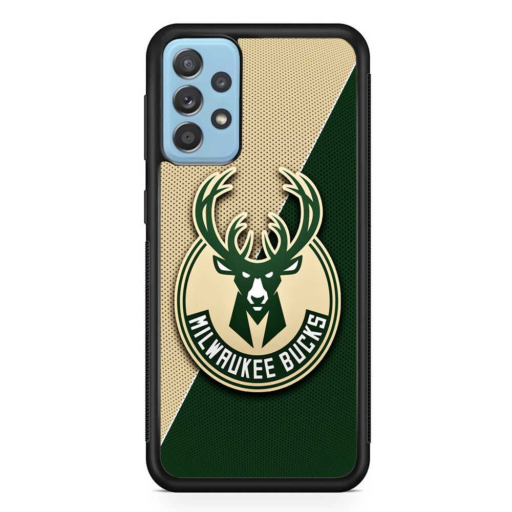 Milwaukee Bucks Two Side Colour Samsung Galaxy A52 Case