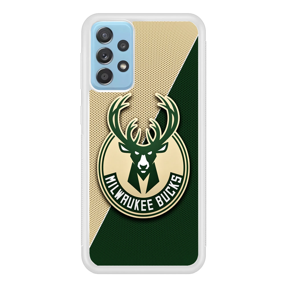 Milwaukee Bucks Two Side Colour Samsung Galaxy A52 Case