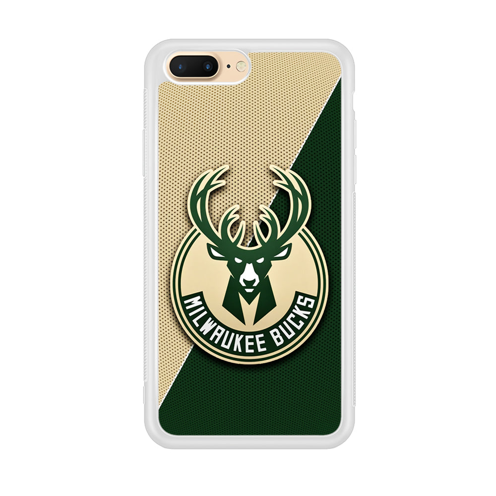 Milwaukee Bucks Two Side Colour iPhone 8 Plus Case