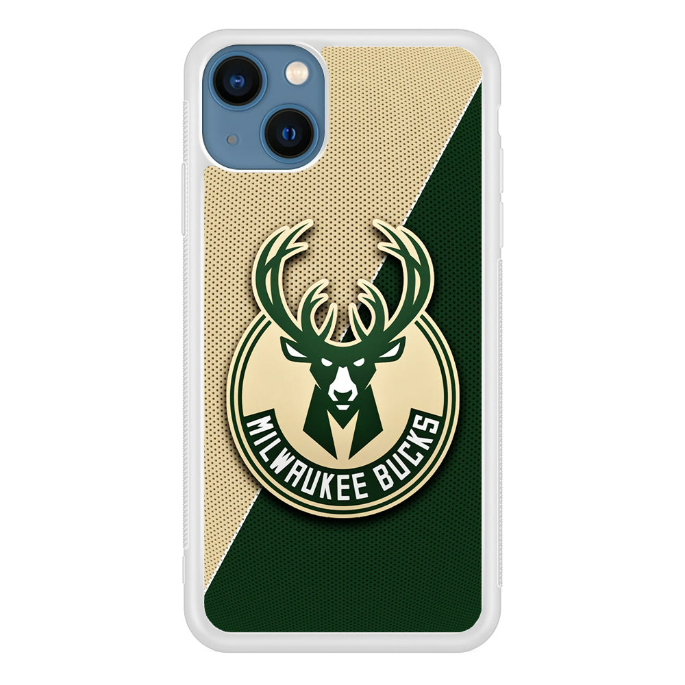 Milwaukee Bucks Two Side Colour IPhone 13 Case