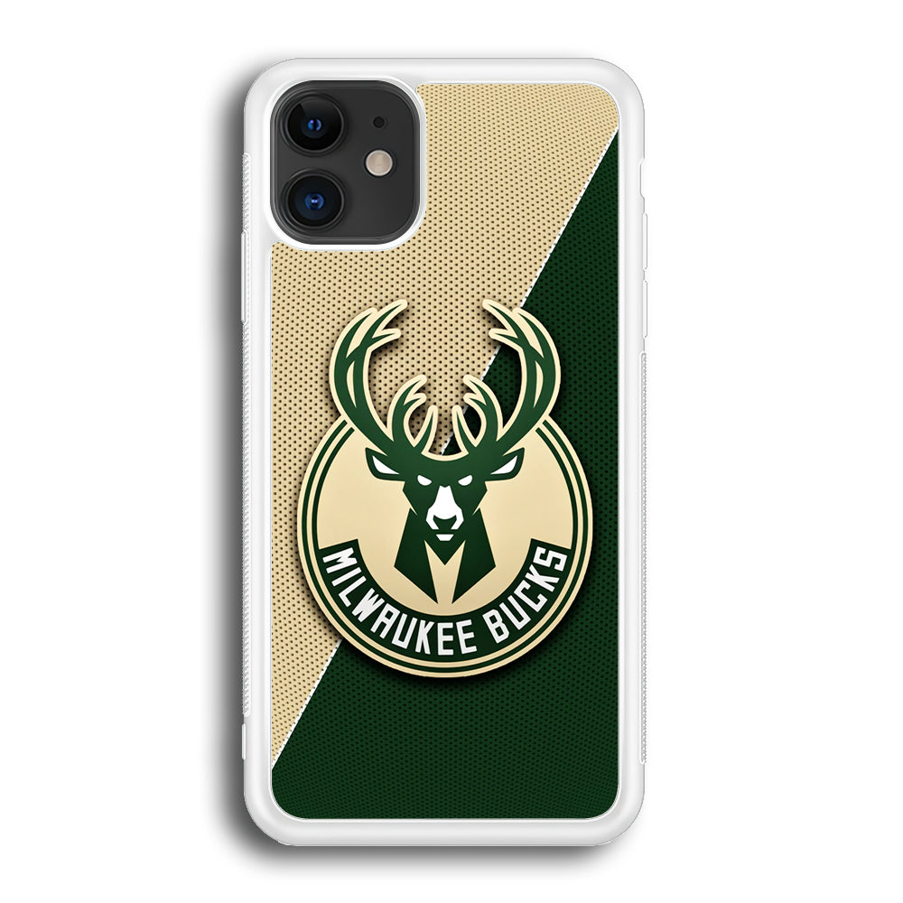 Milwaukee Bucks Two Side Colour iPhone 12 Case