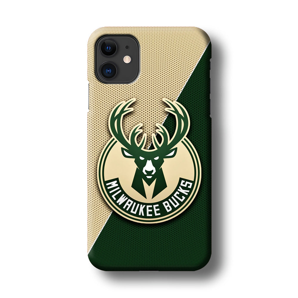 Milwaukee Bucks Two Side Colour iPhone 11 Case