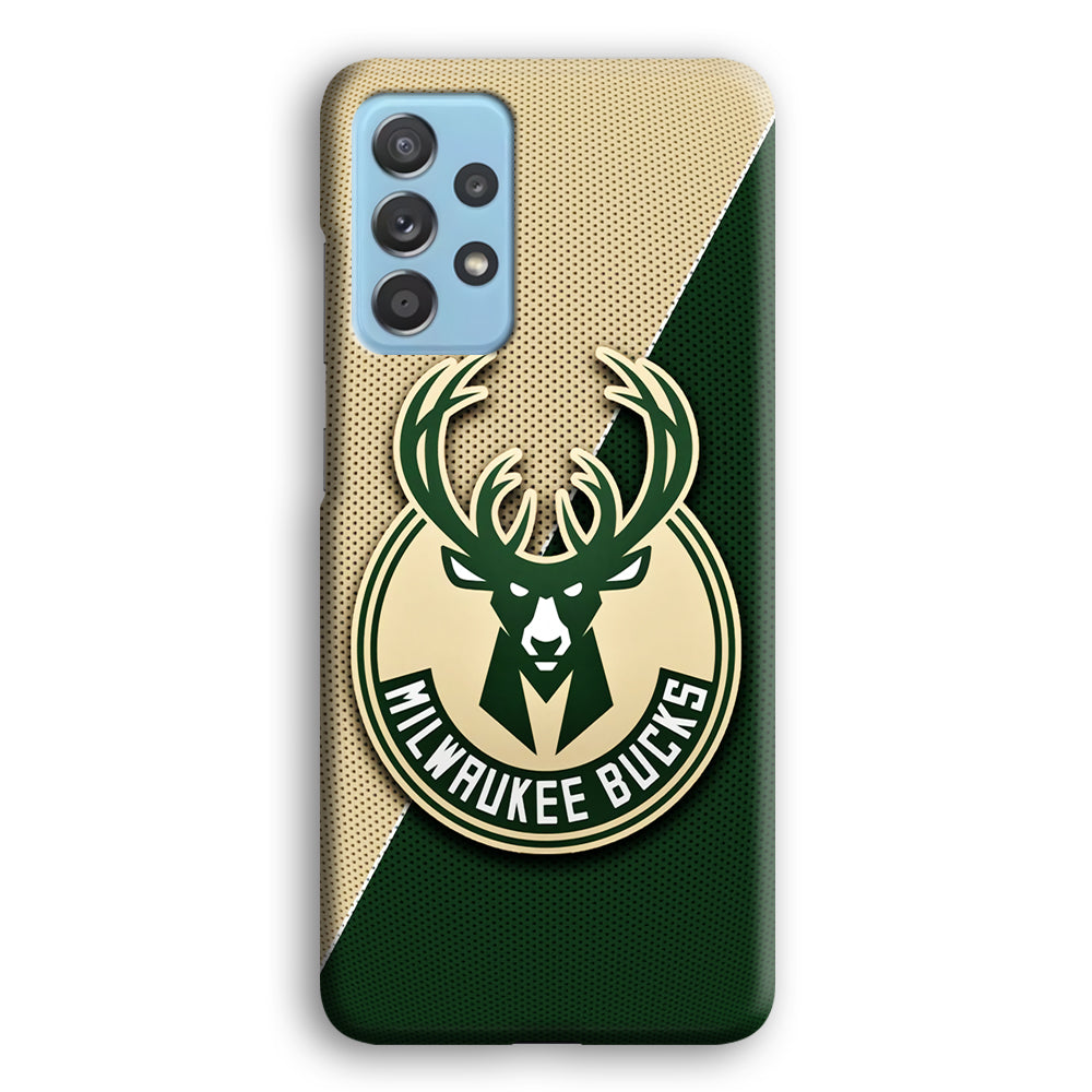 Milwaukee Bucks Two Side Colour Samsung Galaxy A72 Case