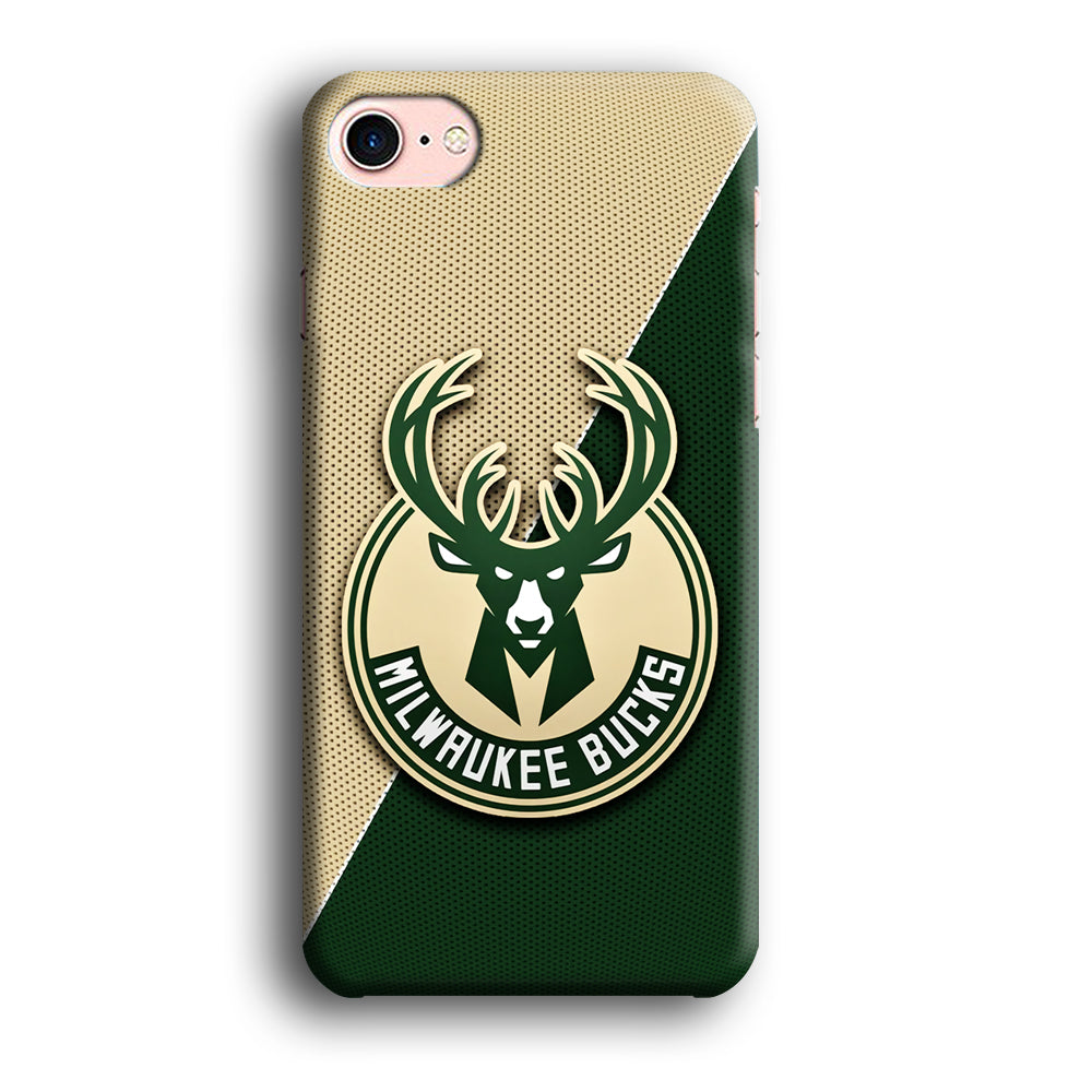 Milwaukee Bucks Two Side Colour iPhone 8 Case