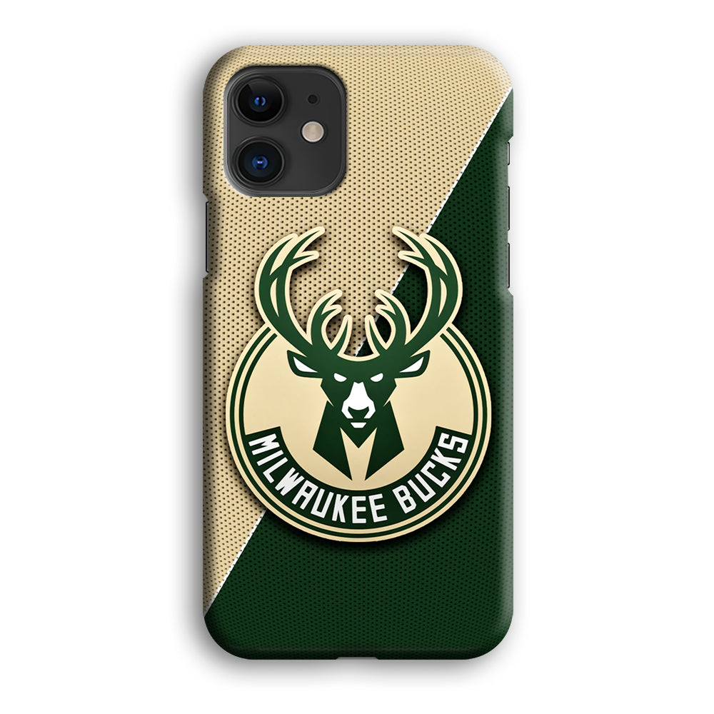 Milwaukee Bucks Two Side Colour iPhone 12 Case