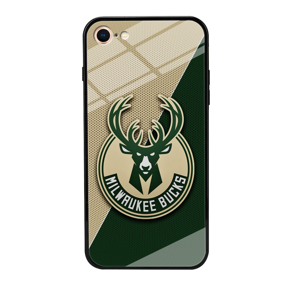 Milwaukee Bucks Two Side Colour iPhone 8 Case