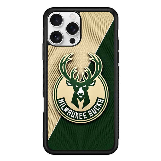 Milwaukee Bucks Two Side Colour iPhone 16 Pro Max Case