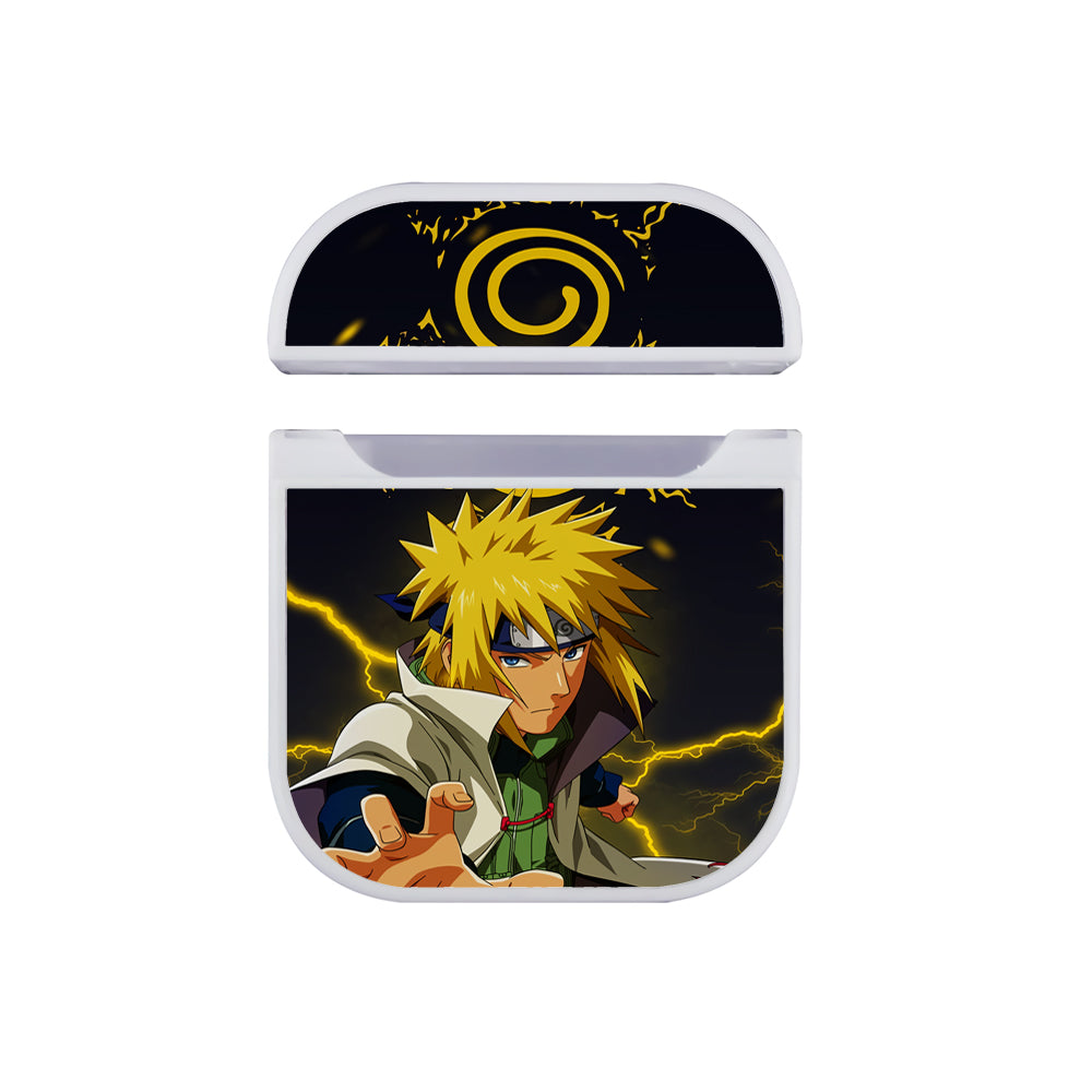 Minato Half Of The Kyuubi Seal Apple Airpods Case White