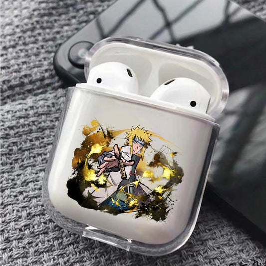 Minato Namikaze Hokage Apple Airpods Clear Case