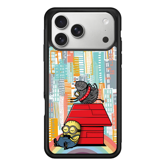 Minion City View iPhone 17 Pro Case