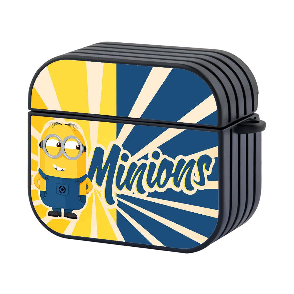 Minions Faint Smile Apple Airpods 4 Case Black