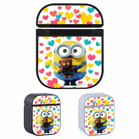 Minions Love Background Apple Airpods Case