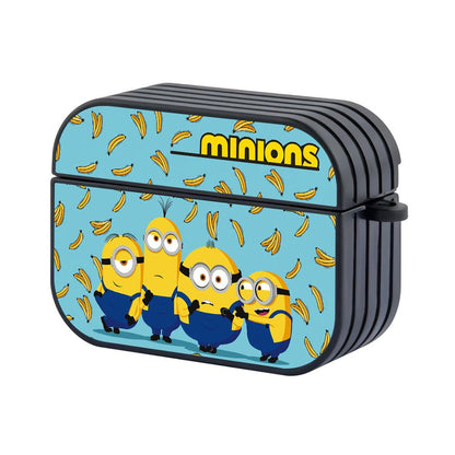 Minions Ready for Hangout Apple Airpods Pro Case Black