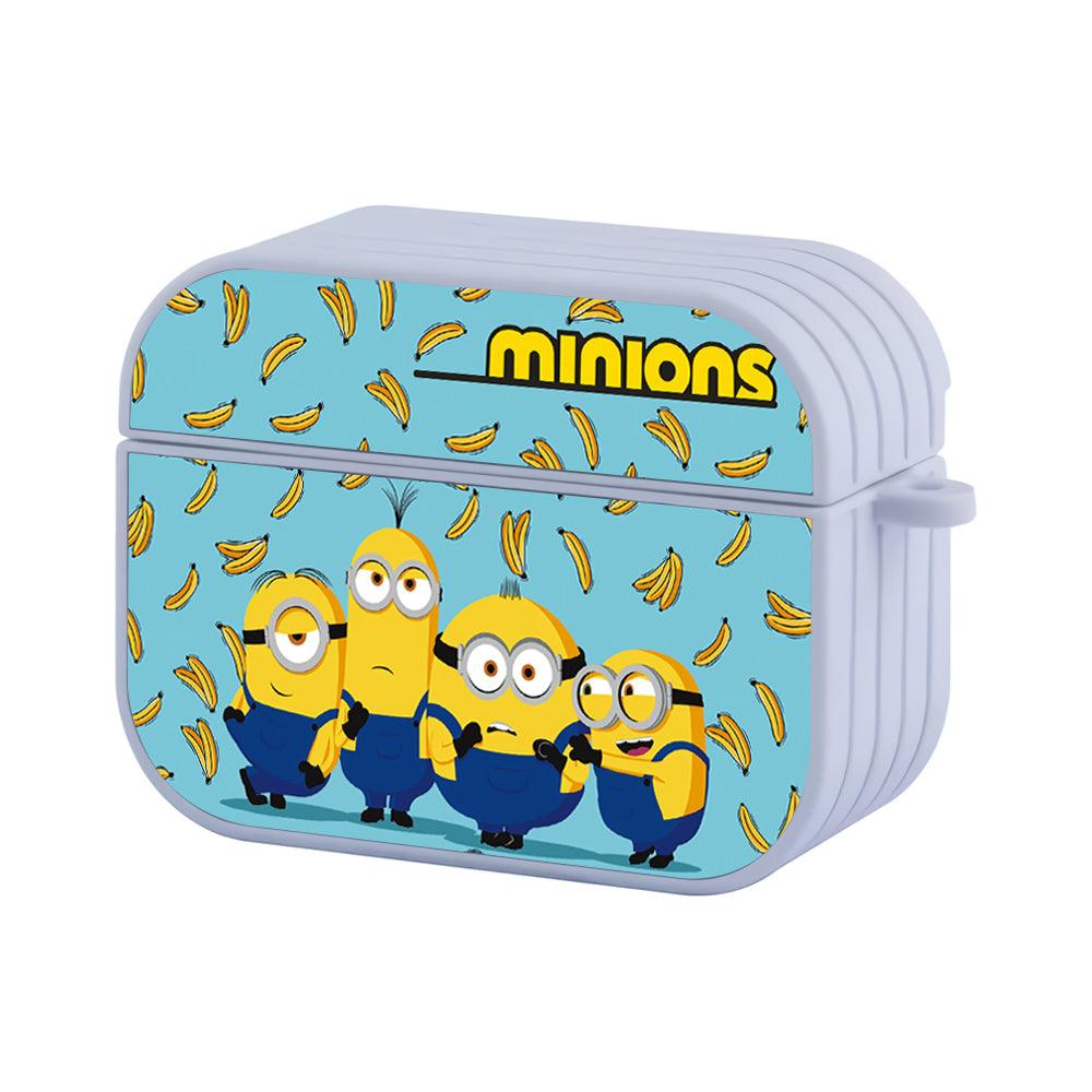 Minions Ready for Hangout Apple Airpods Pro Case White