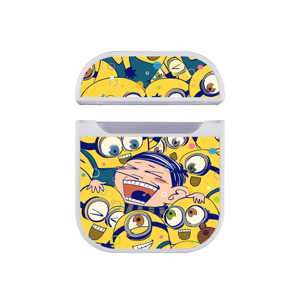 Minions Real Childhood Mode Apple Airpods Case White