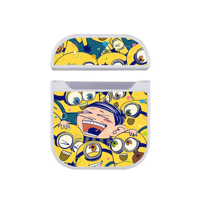 Minions Real Childhood Mode Apple Airpods Case White