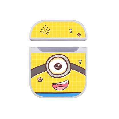 Minions Smile from Stuart Apple Airpods Case White
