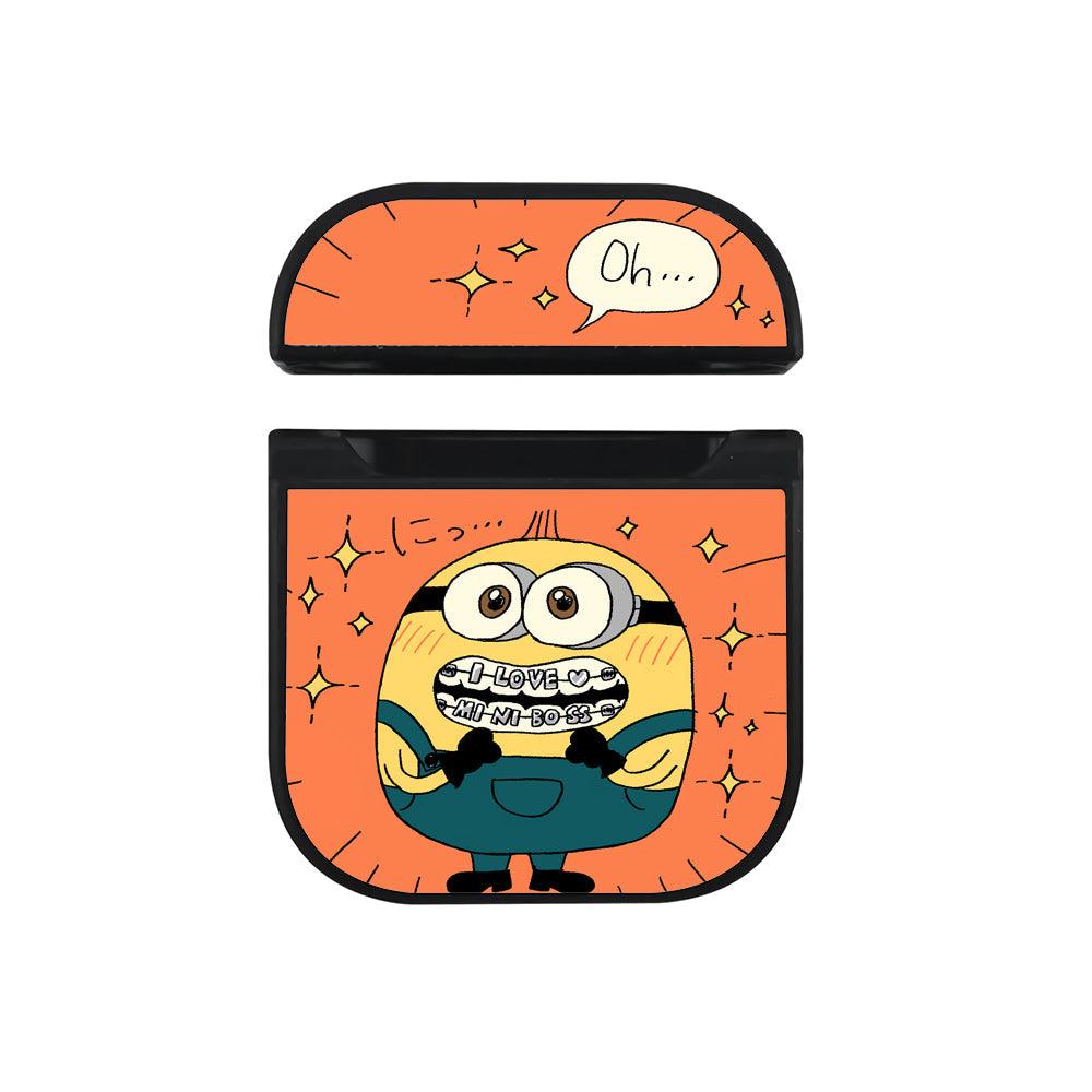 Minions The Miniboss Apple Airpods Case Black