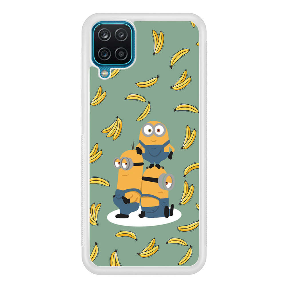 Minions Trio Noise Maker Samsung Galaxy A12 Case