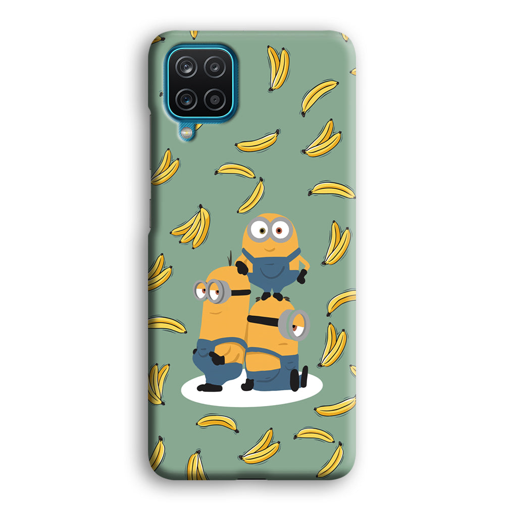 Minions Trio Noise Maker Samsung Galaxy A12 Case