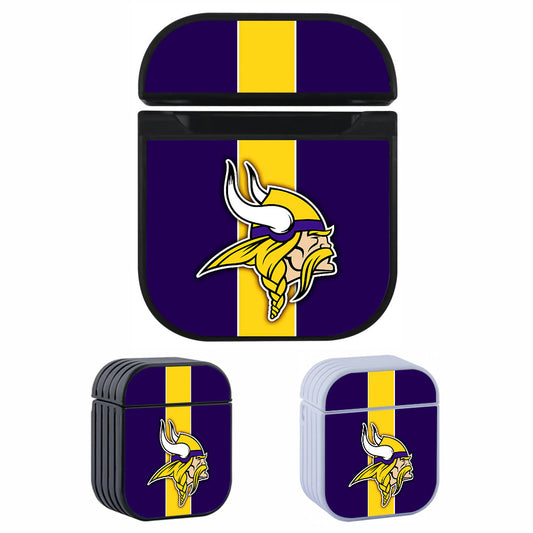 Minnesota Vikings Yellow Stripe Apple Airpods Case