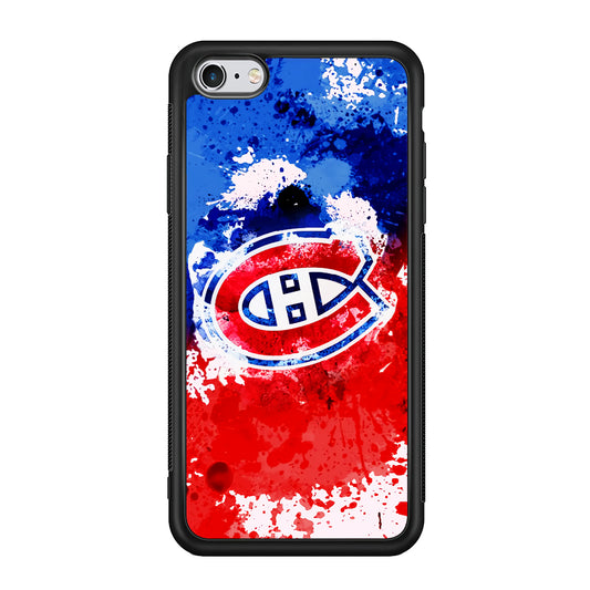 Montreal Canadiens Blue And Red Abstract iPhone 6 Plus | 6s Plus Case