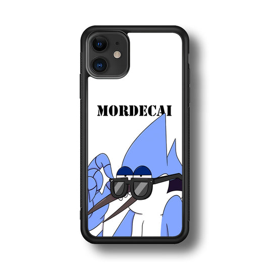 Mordecai Regular Show Character iPhone 11 Case