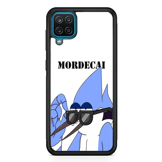 Mordecai Regular Show Character Samsung Galaxy A12 Case