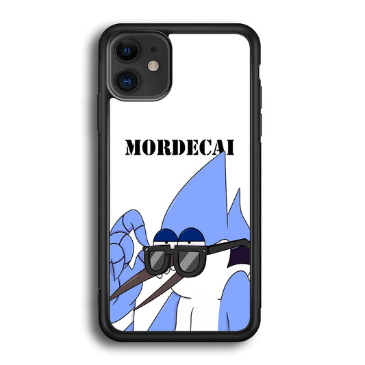 Mordecai Regular Show Character iPhone 12 Case