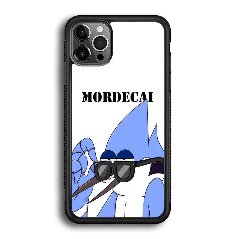 Mordecai Regular Show Character iPhone 12 Pro Max Case