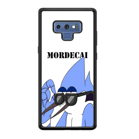 Mordecai Regular Show Character Samsung Galaxy Note 9 Case