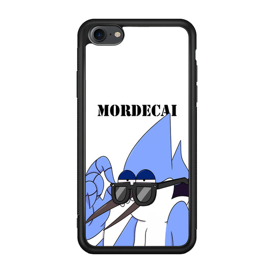 Mordecai Regular Show Character iPhone 8 Case