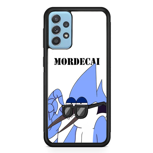 Mordecai Regular Show Character Samsung Galaxy A52 Case