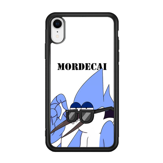 Mordecai Regular Show Character iPhone XR Case
