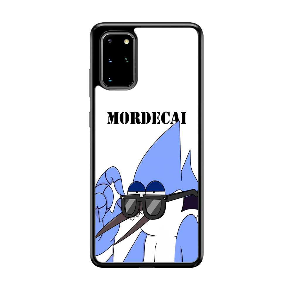 Mordecai Regular Show Character Samsung Galaxy S20 Plus Case