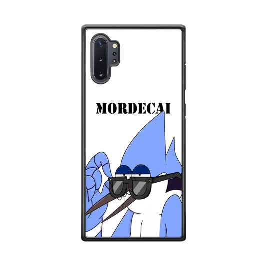 Mordecai Regular Show Character Samsung Galaxy Note 10 Plus Case