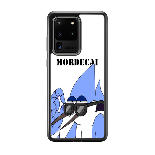 Mordecai Regular Show Character Samsung Galaxy S20 Ultra Case