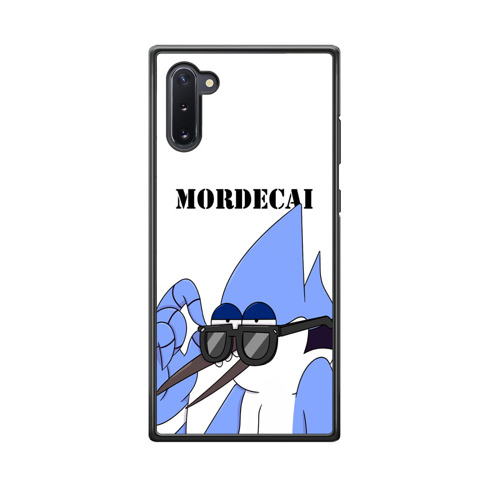 Mordecai Regular Show Character Samsung Galaxy Note 10 Case