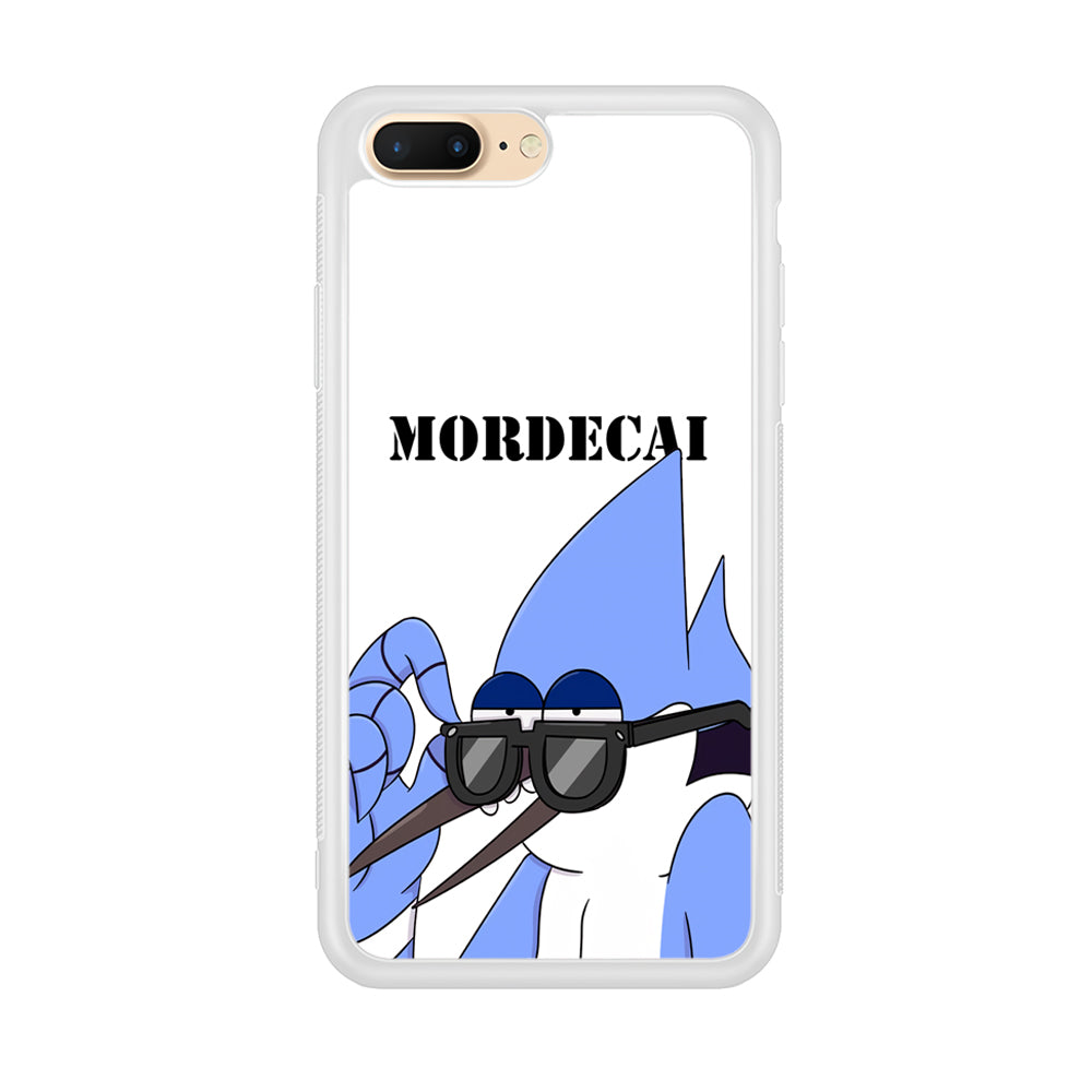 Mordecai Regular Show Character iPhone 8 Plus Case