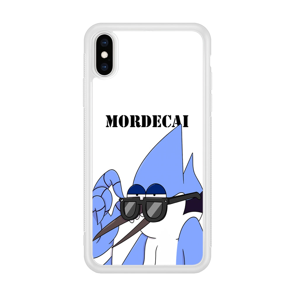 Mordecai Regular Show Character iPhone XS Case