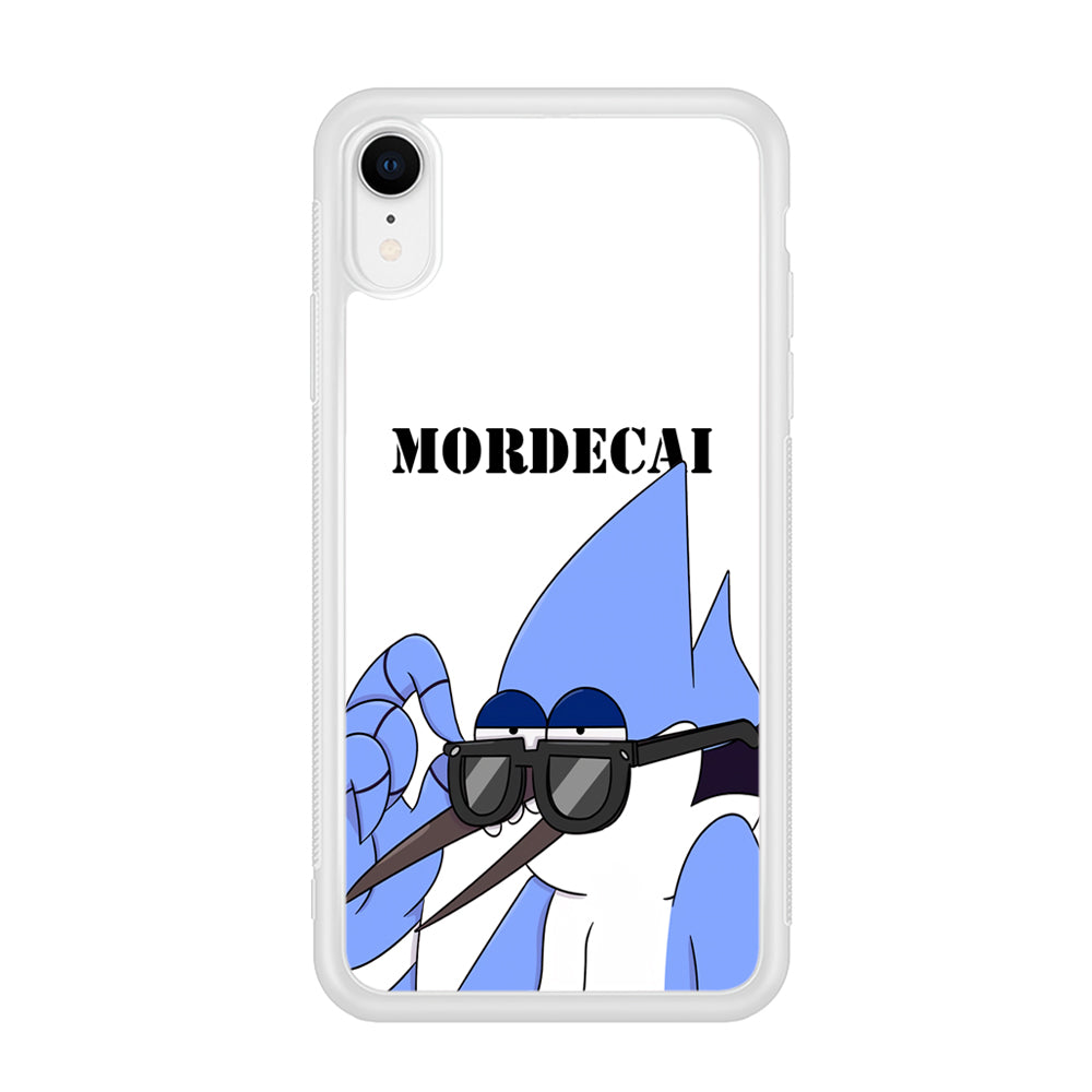 Mordecai Regular Show Character iPhone XR Case