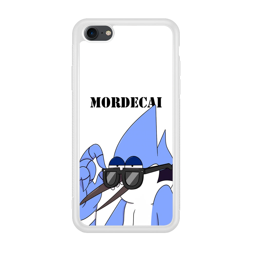 Mordecai Regular Show Character iPhone 8 Case