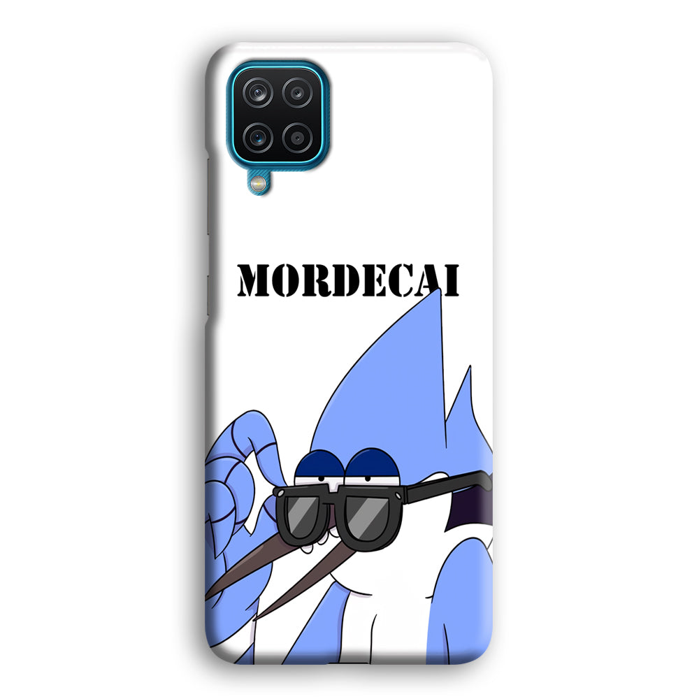 Mordecai Regular Show Character Samsung Galaxy A12 Case